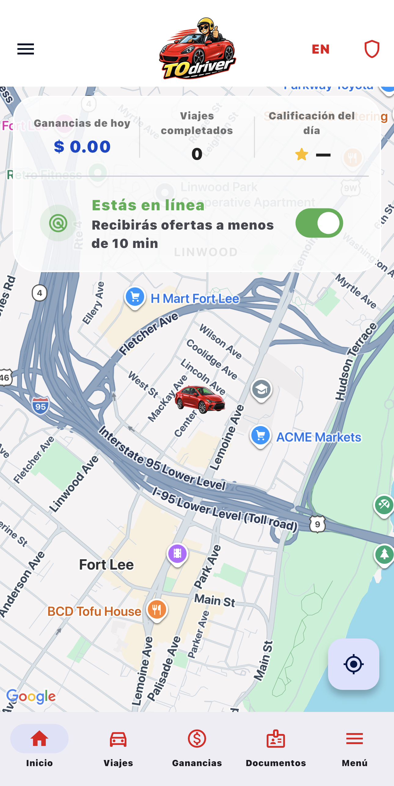 Operación en tiempo real